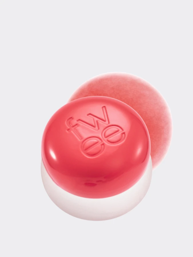 Оттеночное суфле для губ и щёк fwee Lip&Cheek Blurry Pudding Pot CR05 Girls