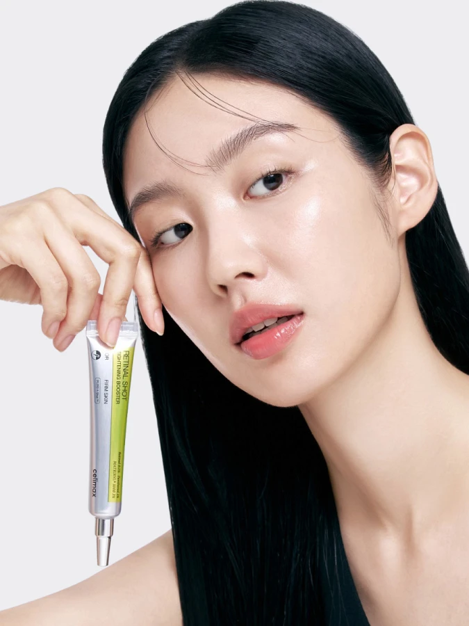 Обновляющий крем-бустер с ретиналем и спикулами Celimax The Vita-A Retinal Shot Tightening Booster