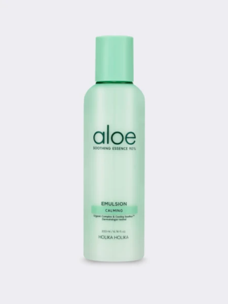 Смягчающая эмульсия с экстрактом алоэ вера Holika Holika Aloe Soothing Essence 98% Emulsion Смягчающая эмульсия с экстрактом алоэ вера Holika Holika Aloe Soothing Essence 98% Emulsion