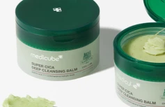 Очищающий гидрофильный бальзам с экстрактом центеллы Medicube Super Cica Deep Cleansing Balm