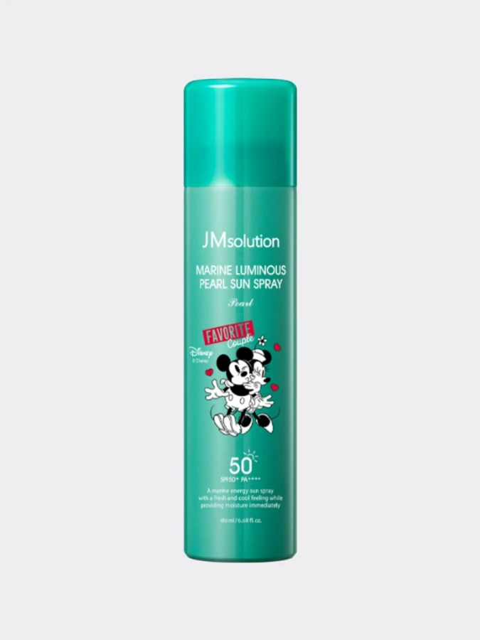 Солнцезащитный спрей JMsolution Disney Collection Favourite Marine Luminous Pearl Sun Protection Spray SPF50+PA++++ Солнцезащитный спрей JMsolution Disney Collection Favourite Marine Luminous Pearl Sun Protection Spray SPF50+PA++++