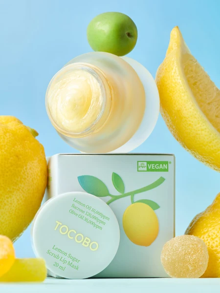 Маска-скраб для губ с экстрактом лимона TOCOBO Lemon Sugar Scrub Lip Mask Маска-скраб для губ с экстрактом лимона TOCOBO Lemon Sugar Scrub Lip Mask