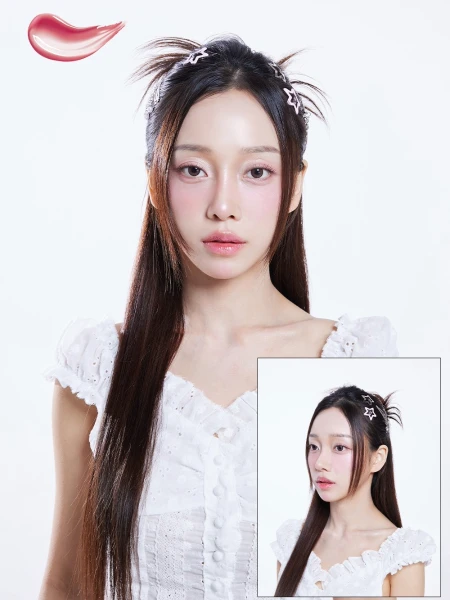 Тающий глянцевый блеск для губ Huemi Melting Glaze Lip Gloss #04 Flare Pink