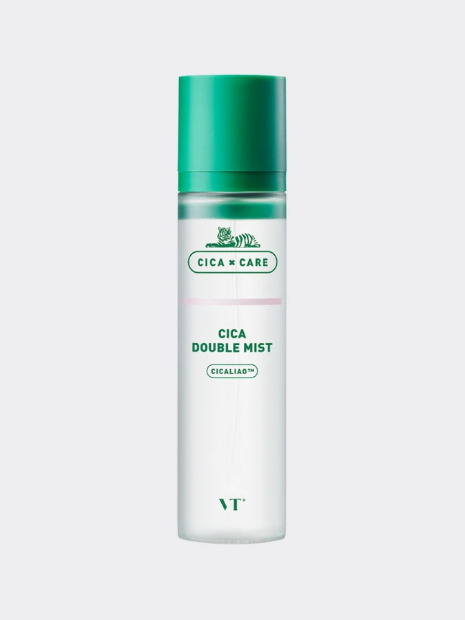Успокаивающий мист для лица с центеллой VT Cosmetics Cica Double Mist
