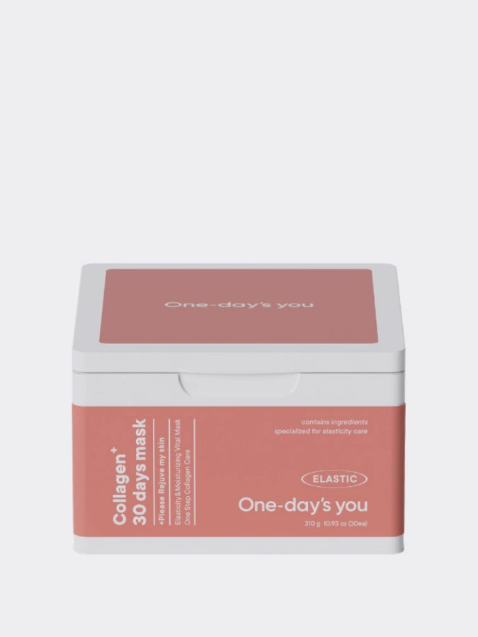 Набор укрепляющих тканевых масок с коллагеном One-Day's You Collagen 30 Days Mask