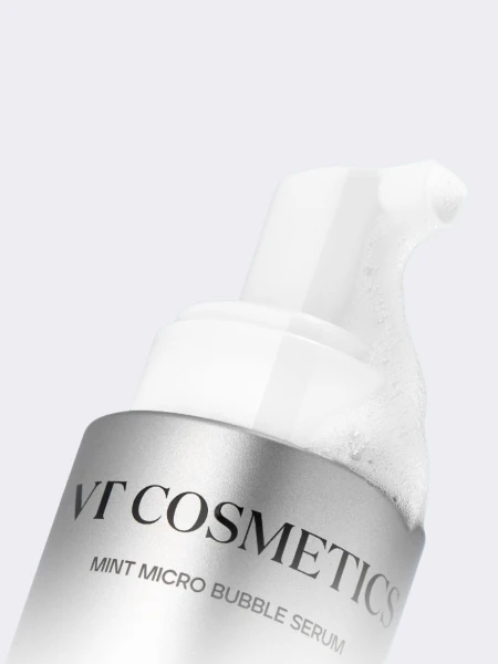 Восстанавливающая пузырьковая сыворотка с ПДРН и гиалуроновой кислотой VT PDRN Hyaluronic Mint Micro Bubble Serum