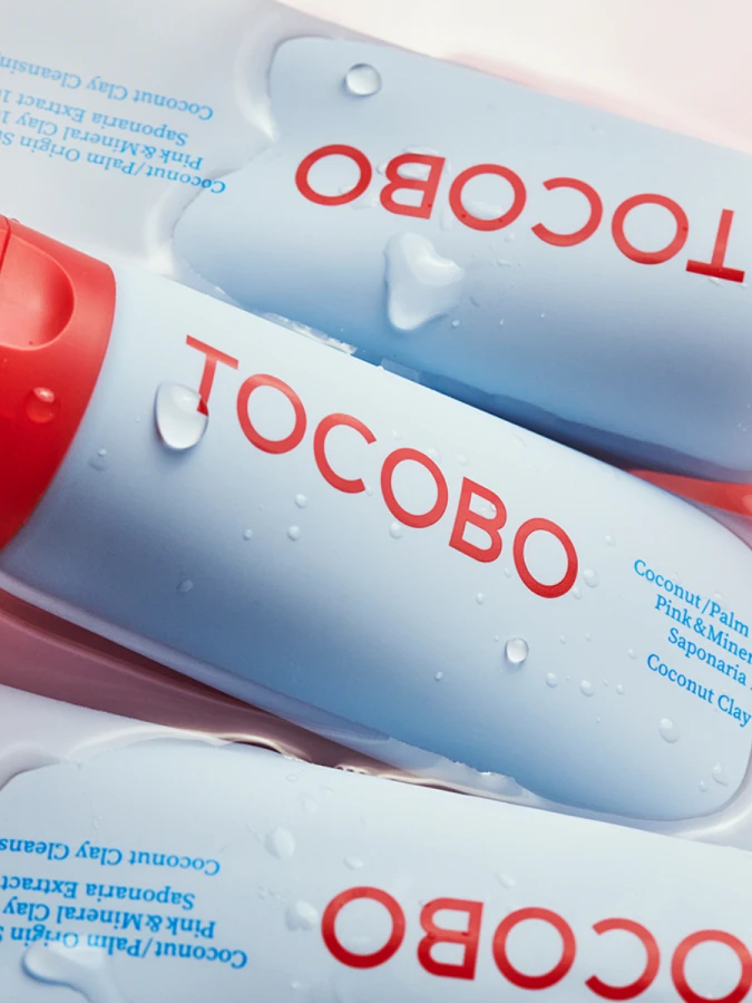 Глубокоочищающая пенка для умывания с белой глиной и каламином TOCOBO Coconut Clay Cleansing Foam