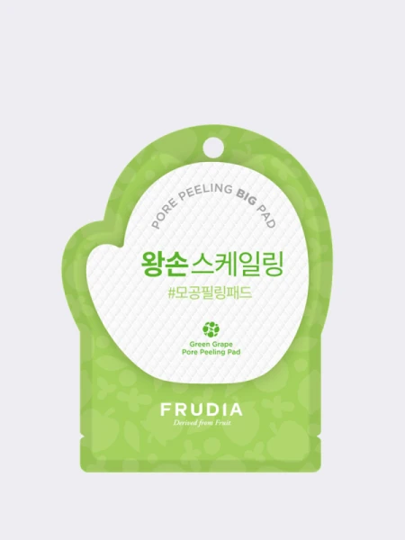Отшелушивающий пэд с зеленым виноградом FRUDIA Green Grape Pore Peeling Pad Отшелушивающий пэд с зеленым виноградом FRUDIA Green Grape Pore Peeling Pad