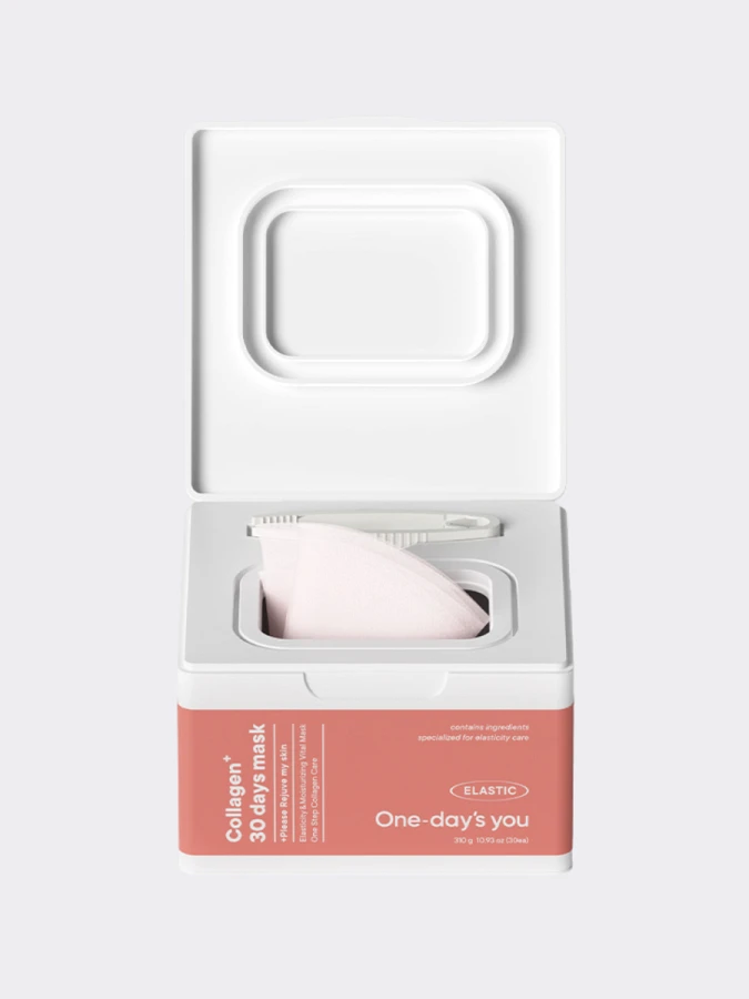 Набор укрепляющих тканевых масок с коллагеном One-Day's You Collagen 30 Days Mask