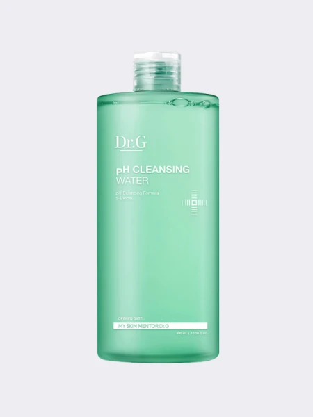Очищающая вода для снятия макияжа с нейтральным pH 5.5 DR.G PH Cleansing Water Очищающая вода для снятия макияжа с нейтральным pH 5.5 DR.G PH Cleansing Water