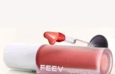 Гелевый тинт для губ FEEV Hyper-Fit Color Drop Milky Peach