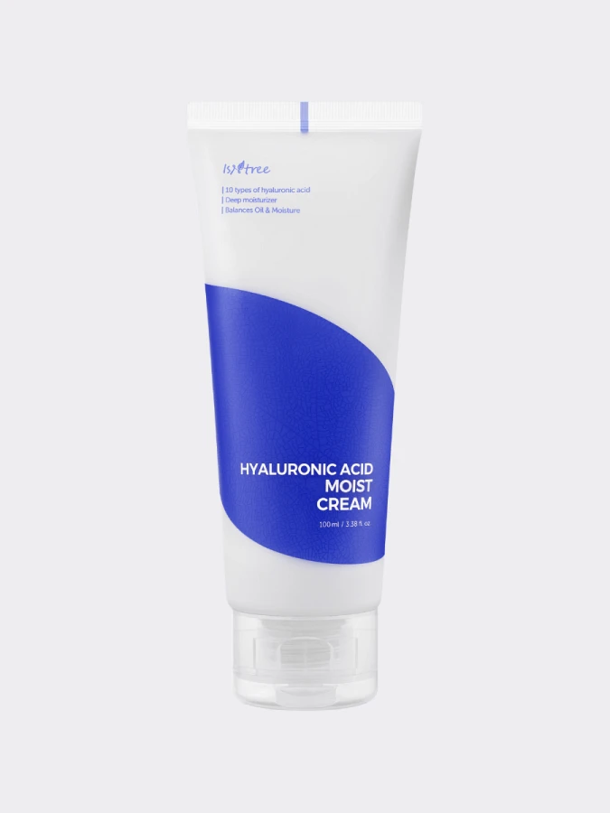 Увлажняющий крем для лица с гиалуроновой кислотой IsNtree Hyaluronic Acid Moist Cream