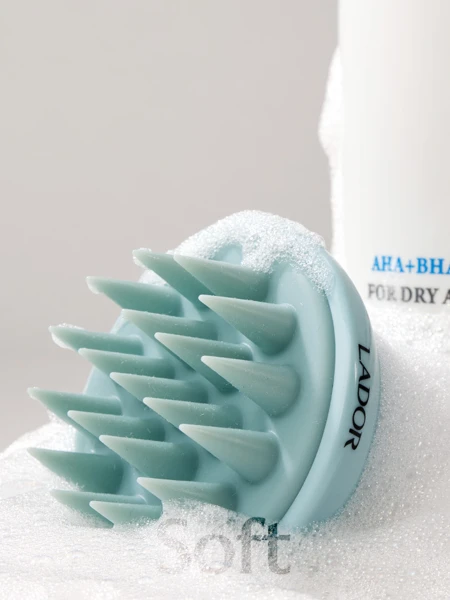 Массажная щётка для головы La’dor Scalp Massager Shampoo Brush