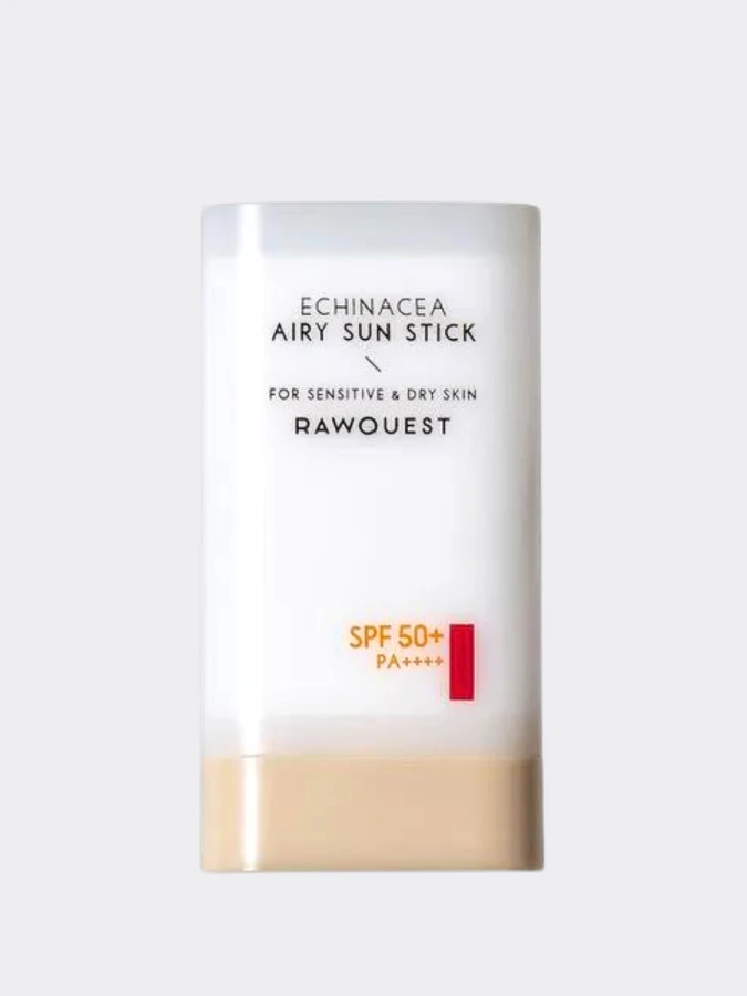 Солнцезащитный стик с экстрактом эхинацеи RAWQUEST Echinacea Airy Sun Stick SPF50+ PA++++