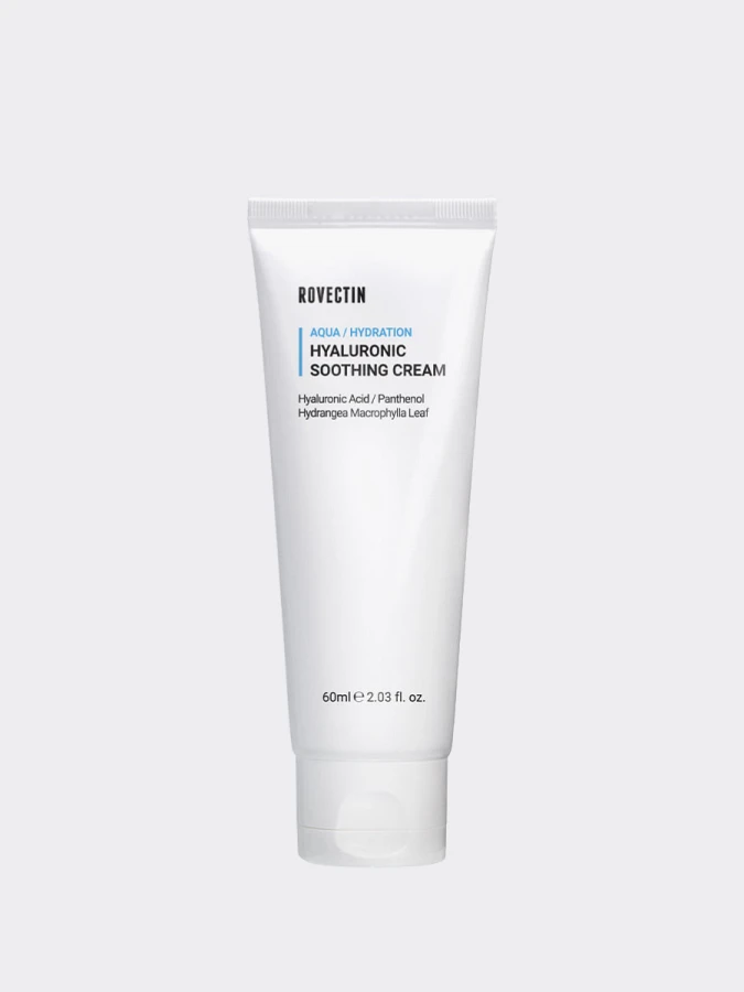 Увлажняющий крем для лица с гиалуроновой кислотой ROVECTIN Aqua Hyaluronic Soothing Cream