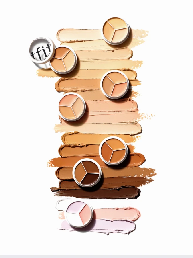 Палетка консилеров для лица TFIT Cover Up Pro Concealer 02 Warm