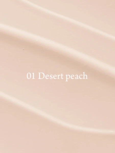 Тональный кушон с экстрактом опунции Huxley Essence Cover Cushion Unseen Layer 01 Desert Peach SPF23 PA++