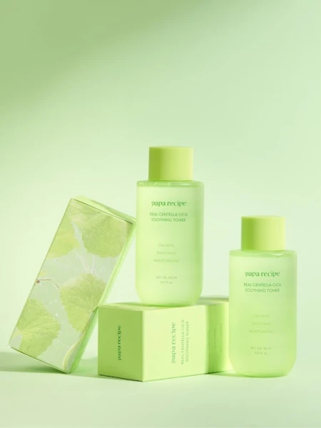 Успокаивающий тонер с экстрактом центеллы Papa Recipe Real Centella Cica Soothing Toner Успокаивающий тонер с экстрактом центеллы Papa Recipe Real Centella Cica Soothing Toner