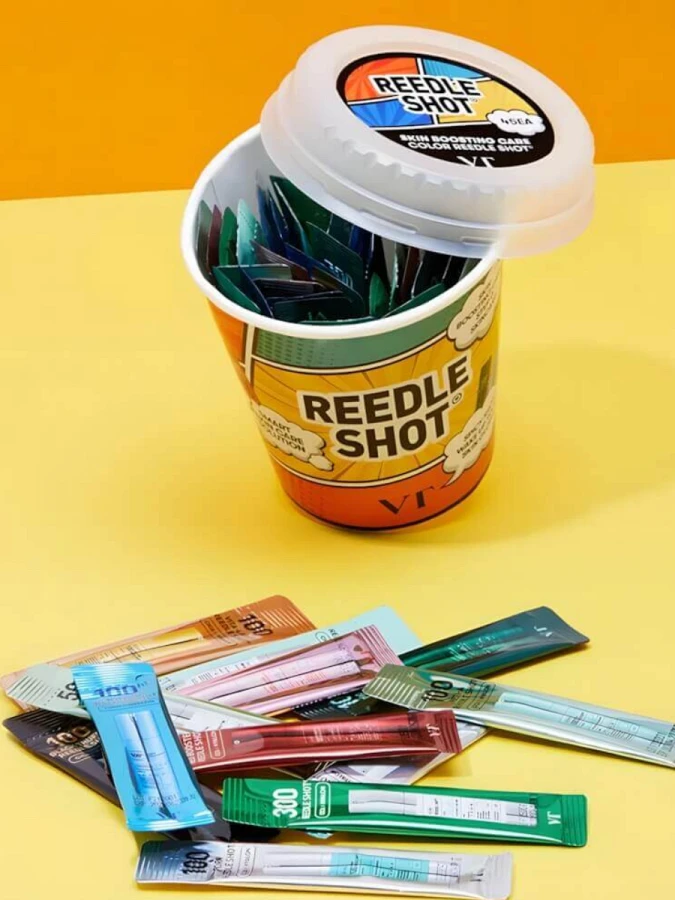 Набор саше-стиков с сывороткой-бустером со спикулами VT Reedle Shot Multiverse Kit