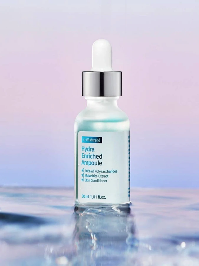 Освежающая увлажняющая ампульная сыворотка By Wishtrend Hydra Enriched Ampoule