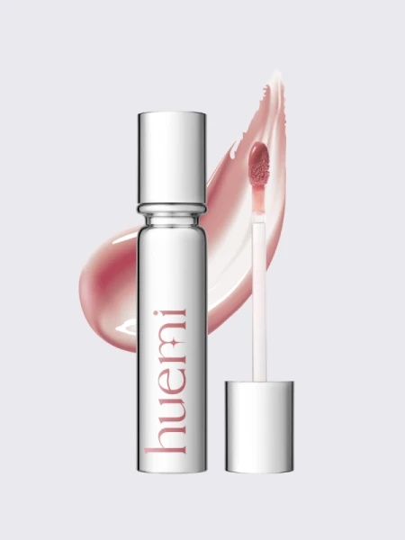 Тающий глянцевый блеск для губ Huemi Melting Glaze Lip Gloss #01 Rosy Nude