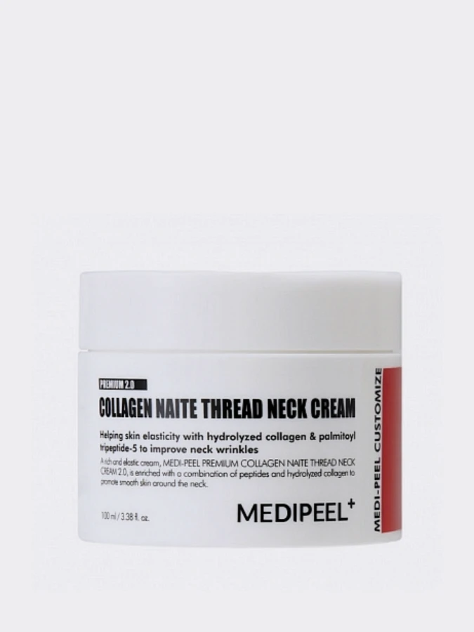 Интенсивный моделирующий крем для шеи и зоны декольте MEDI-PEEL Premium Collagen Naite Thread Neck Cream 2.0