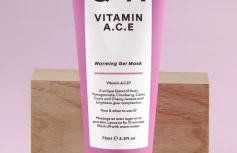 Питательная смываемая маска с комплексом масел и витаминов Q+A Vitamin A.C.E. Warming Gel Mask