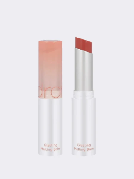 Оттеночный бальзам для губ в орехово-песочном оттенке rom&nd Glasting Melting Balm 05 Nougat Sand