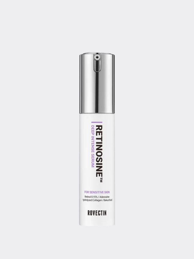 Разглаживающая сыворотка с ретинолом и аденозином ROVECTIN Retinosine Deep Intense Serum