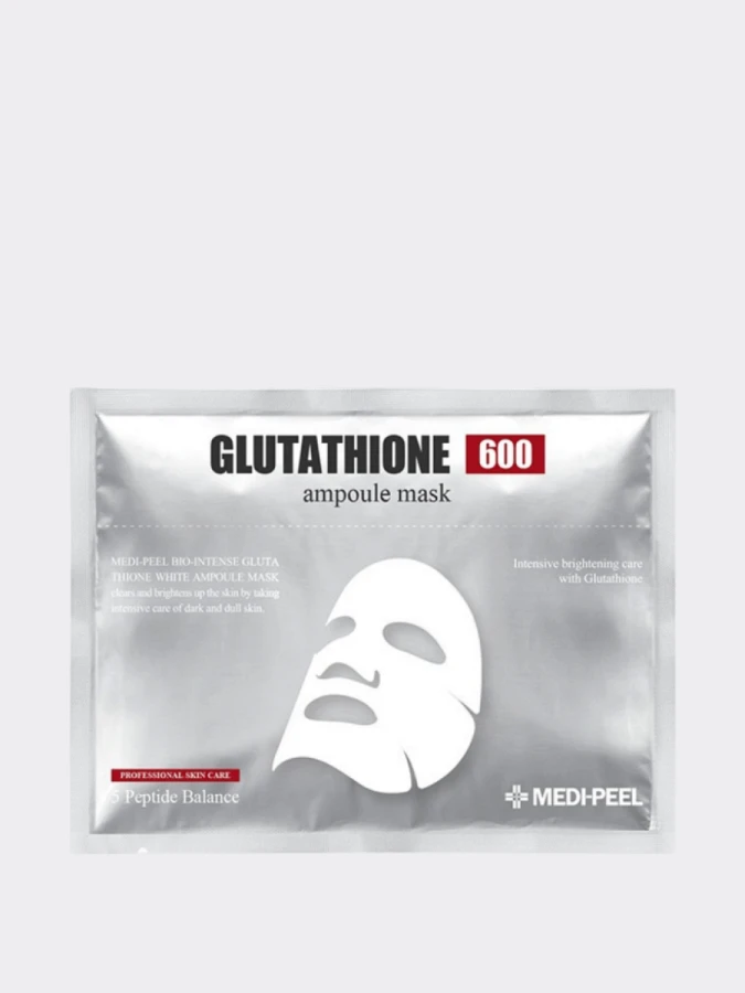 Осветляющая тканевая маска с глутатионом MEDI-PEEL Glutathione 600 Ampoule Mask