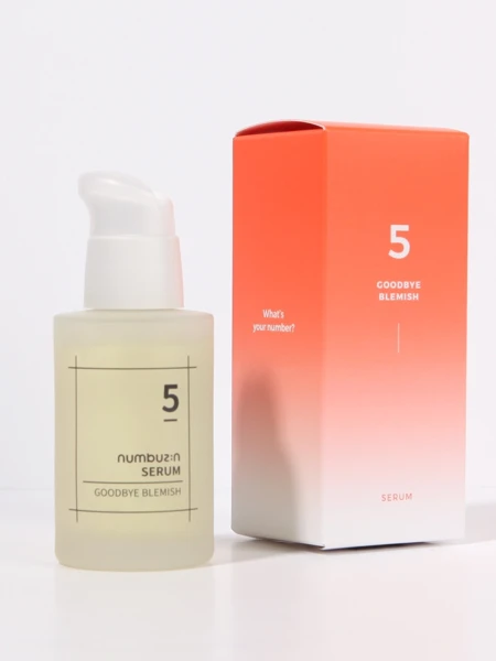 Осветляющая сыворотка с комплексом антиоксидантов Numbuzin No.5 Goodbye Blemish Serum Осветляющая сыворотка с комплексом антиоксидантов Numbuzin No.5 Goodbye Blemish Serum