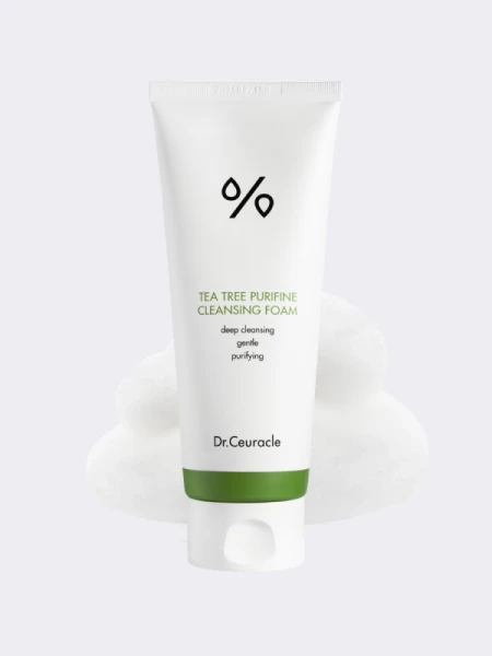 Пенка для умывания с экстрактом чайного дерева Dr.Ceuracle Tea Tree Purifine Cleansing Foam