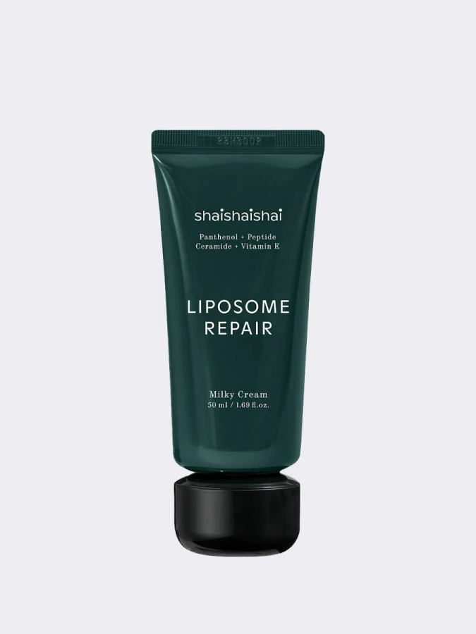 Молочный восстанавливающий крем для лица с пептидами и керамидами ShaiShaiShai Liposome Repair Milky Cream