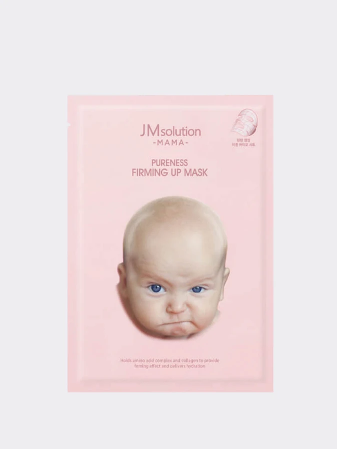 Укрепляющая тканевая маска для лица JMsolution MAMA Pureness Firming Up Mask