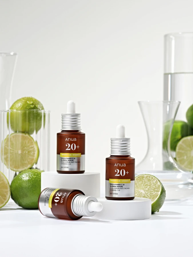 Осветляющая сыворотка для лица с цитрусовыми экстрактами ANUA Green Lemon Vitamin C Blemish Serum