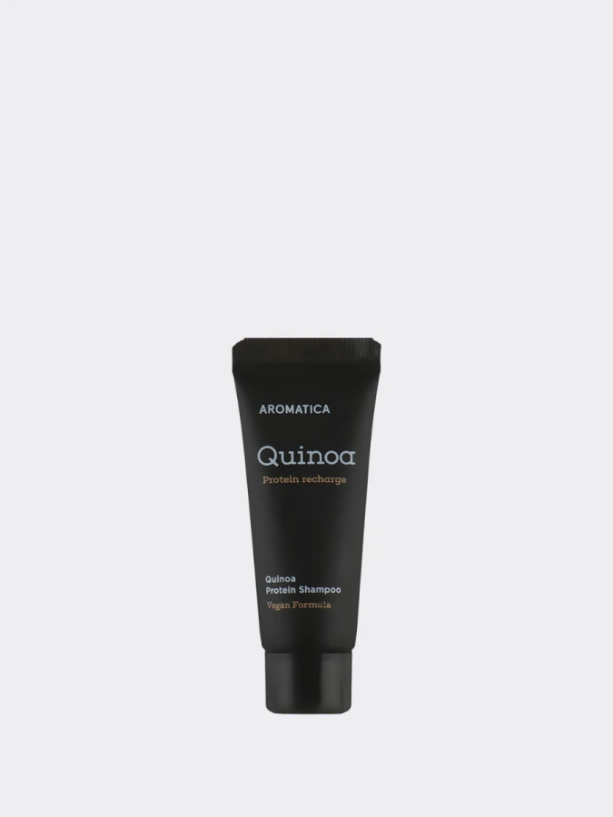 МИНИ Шампунь с киноа для повреждённых волос Aromatica Quinoa Protein Shampoo