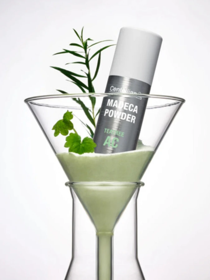 Обогащающая пудра с экстрактом чайного дерева Centellian24 Madeca Powder Tea Tree AC