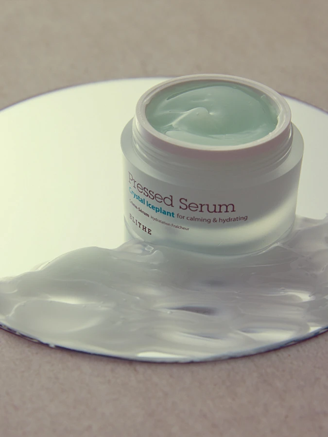 Тонизирующая спрессованная сыворотка-крем мини Blithe Pressed Serum Crystal Iceplant