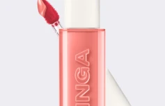 Стойкий глянцевый тинт для губ INGA Water Glow Lip Tint Rich Salmon