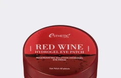 Гидрогелевые патчи для век с красным вином ESTHETIC HOUSE Red Wine Hydrogel EyePatch