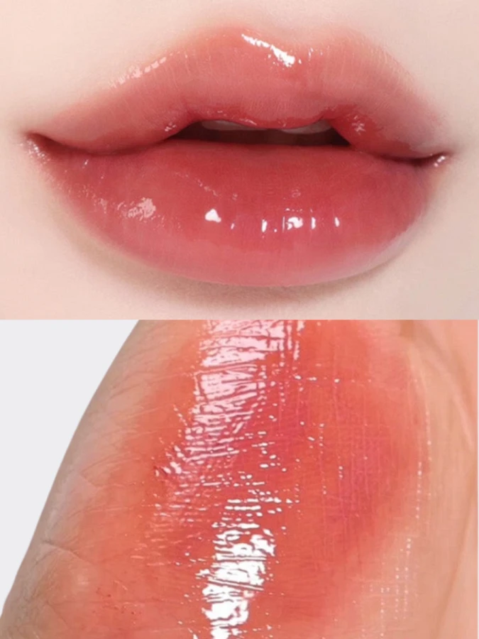 Глянцевый тинт для губ с охлаждающим эффектом AMUSE Bebe Tint 06 Pink Fig