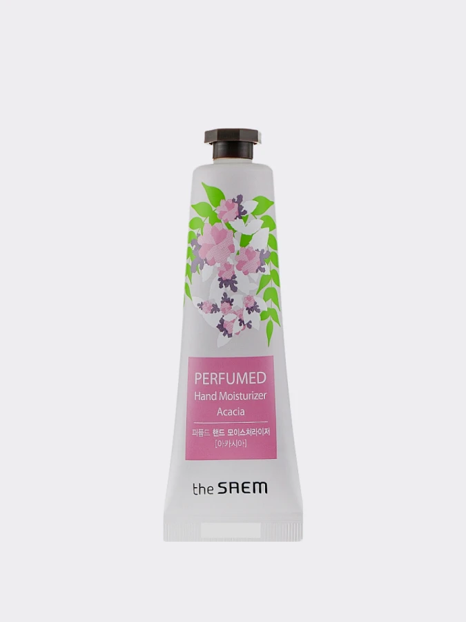 Парфюмированный крем для рук с ароматом акации The Saem Perfumed Hand Moisturizer Acacia