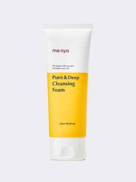 Глубоко очищающая пенка для умывания Ma:nyo Factory Pure & Deep Cleansing Foam Глубоко очищающая пенка для умывания Ma:nyo Factory Pure & Deep Cleansing Foam