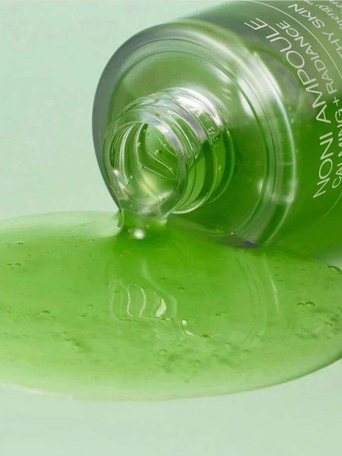 Тонизирующая ампульная сыворотка с экстрактом нони Celimax Noni Ampoule Calming + Radiance