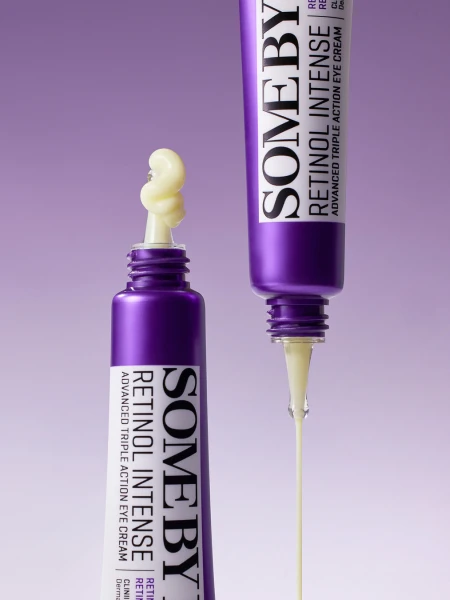 Разглаживающий крем для век с ретинолом Some By Mi Retinol Intense Advanced Triple Action Eye Cream Разглаживающий крем для век с ретинолом Some By Mi Retinol Intense Advanced Triple Action Eye Cream