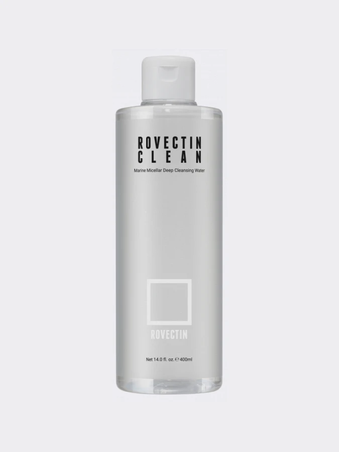 Жидкость для снятия макияжа ROVECTIN Clean Micellar Marine Deep Cleansing Water