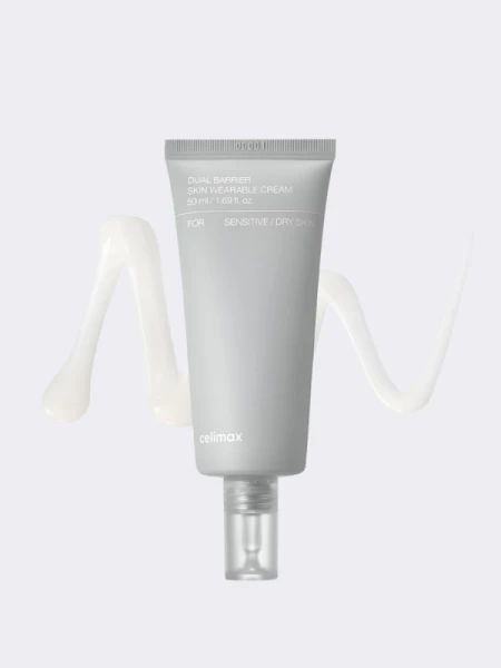 Укрепляющий крем для лица с керамидами Celimax Dual Barrier Skin Wearable Cream