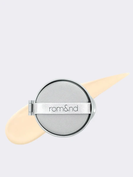 Рефил для тонального кушона с нейтральным финишем в светло-бежевом оттенке rom&nd Zero Cushion  Refill 02 Natural 21 SPF20 PA++