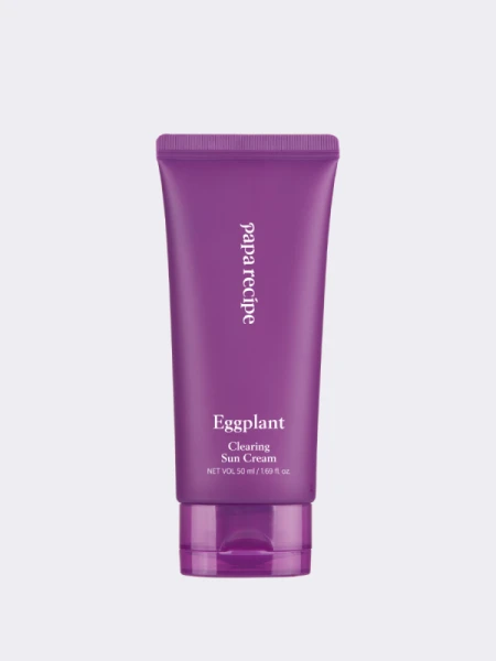 Солнцезащитный крем с экстрактом баклажана Papa Recipe Eggplant Clearing Sun Cream SPF50+ PA++++ Солнцезащитный крем с экстрактом баклажана Papa Recipe Eggplant Clearing Sun Cream SPF50+ PA++++