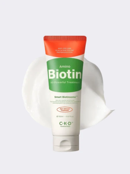 Маска для волос с биотином против выпадения CKD Amino Biotin All-Powerful Treatment